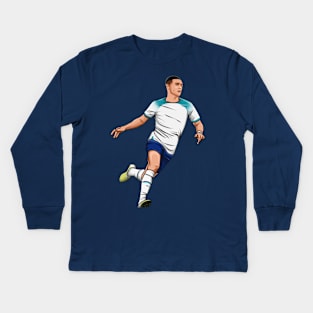 Phil Foden Kids Long Sleeve T-Shirt